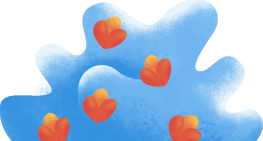 arbuste-bleu-petales